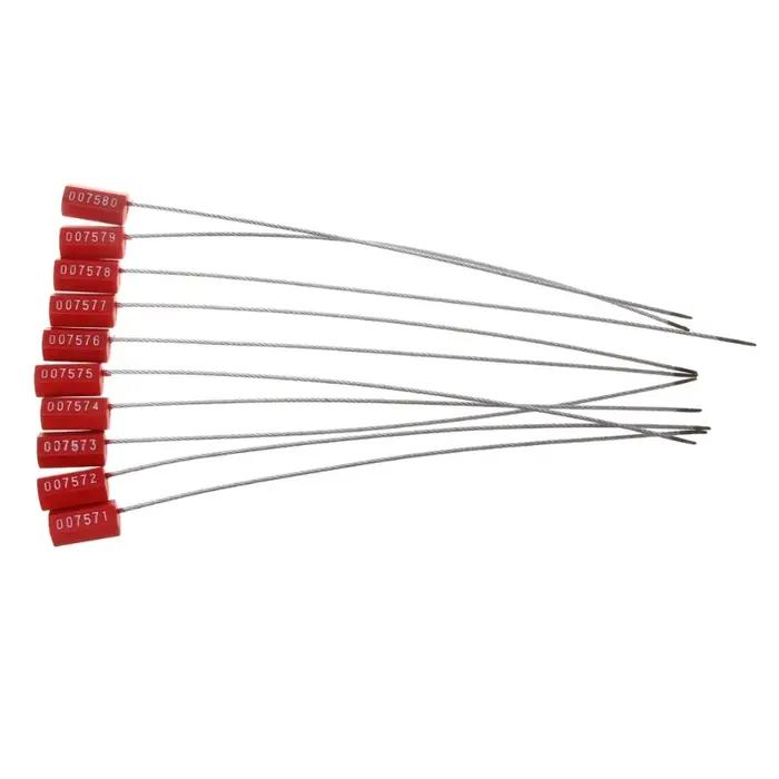 Forever – lot de 10 joints de câbles en acier, couleur aléatoire, pour la sécurité des camions et de