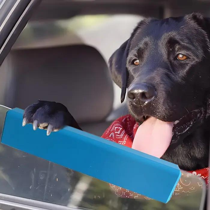 Protecteur de siège de voiture pour chien et repose-menton Protection de porte en mousse pour apaiser les animaux
