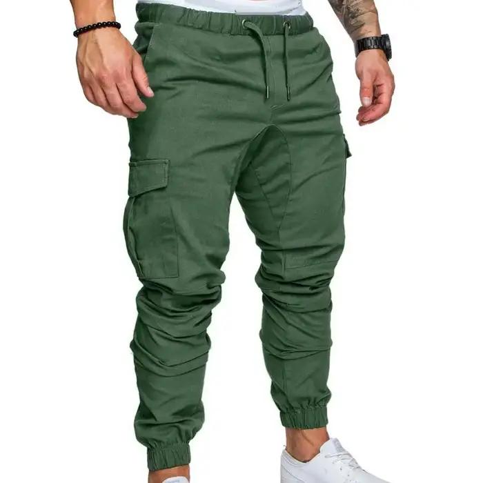 Pantalon cargo jogger homme ajusté - Taille XS à 4XL avec cordon de serrage et poches pratiques