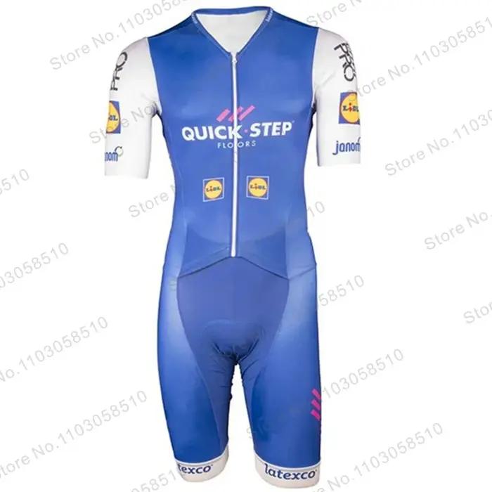 Combinaison de triathlon homme été haute performance polyester lycra maillot jersey set de triathlon vtt occasion sportive