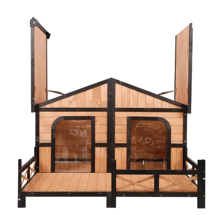 Maison en bois pour chien