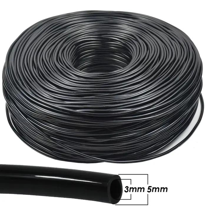 KESLA 5-100M jardin 3/5mm tuyau d'arrosage 1/8 ''tuyau PVC Micro tube d'irrigation goutte à goutte a