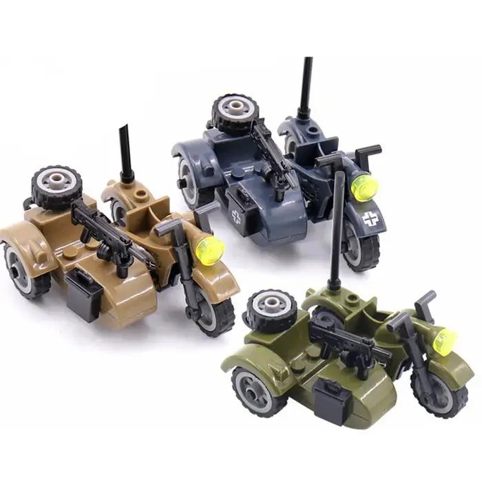Pièces d'armes militaires, blocs de construction compatibles avec les armes, accessoires pour soldats, jouets de construction pour garçons, cadeaux d'anniversaire