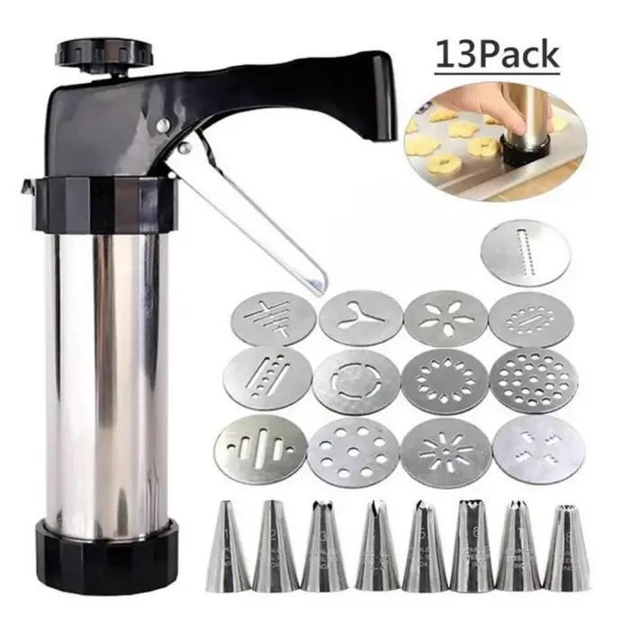 Pistolet à Biscuits en Acier Inoxydable