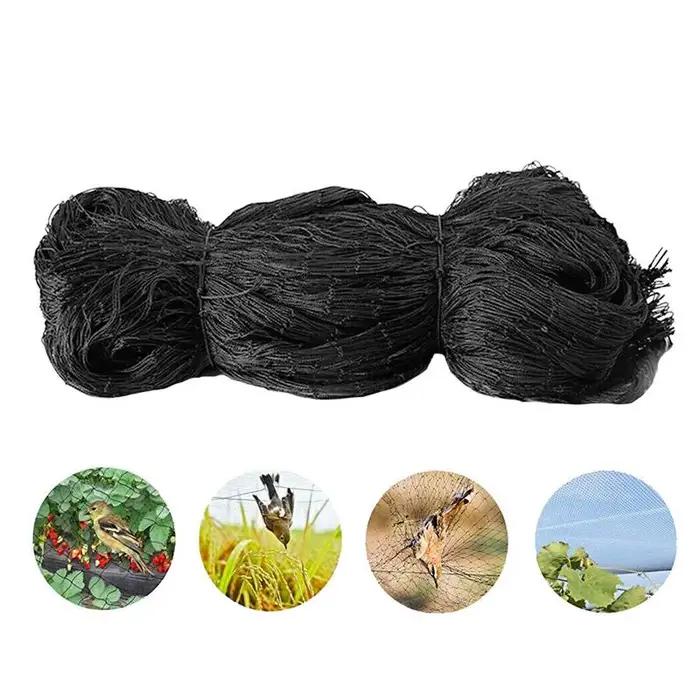 Filet de protection anti-oiseaux en polyéthylène, fournitures de jardin, pour volaille