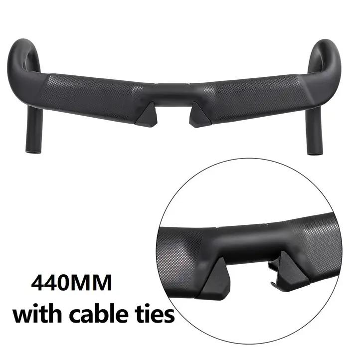 Guidon de vélo de route entièrement en Fiber de carbone T1000
