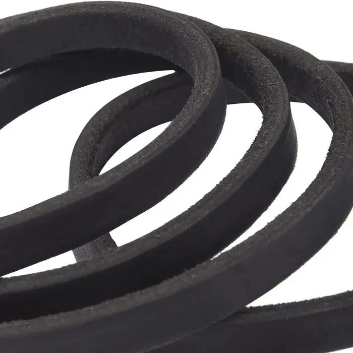 Laisse de dressage de chien en cuir véritable souple pour petites étudiés