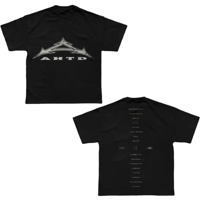 T-shirt The Weeknd After Hours Til Dawn AHTD Europe Stadium Tour, vêtements en coton unisexe pour hommes et femmes, T-shirt Y2k, haut décontracté