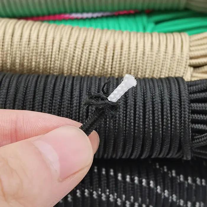100ft 3mm Paracord lanière corde Parachute cordon randonnée Camping corde à linge Bracelet tactique