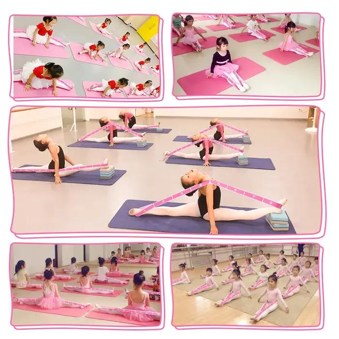Bande élastique de danse pour enfants, Section numérique pour étirements, ceinture de résistance, ex