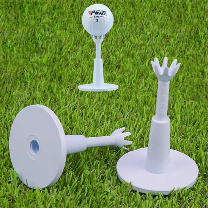 Support de balle de golf réglable et souple, 2 pièces, anti-vol, autoportant, pour le sport, QT019