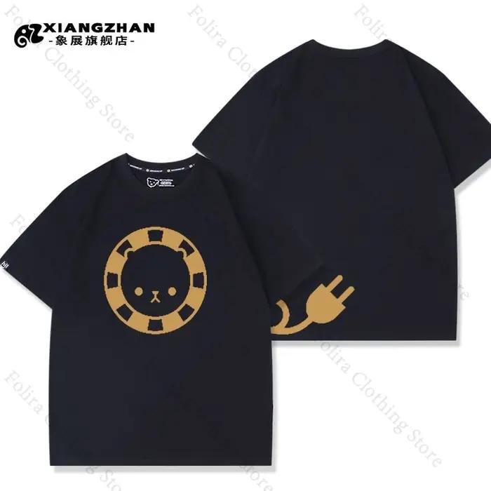 DX série impression T-shirt été hauts quotidien hommes vêtements à manches courtes