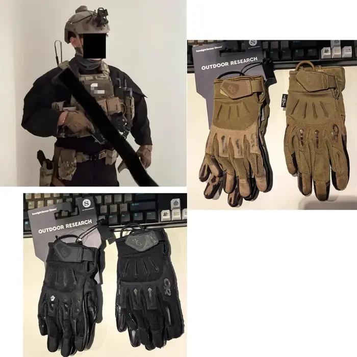 Gants de visée fer pour exploration terrain et camping, protection optimale pour activités extérieures