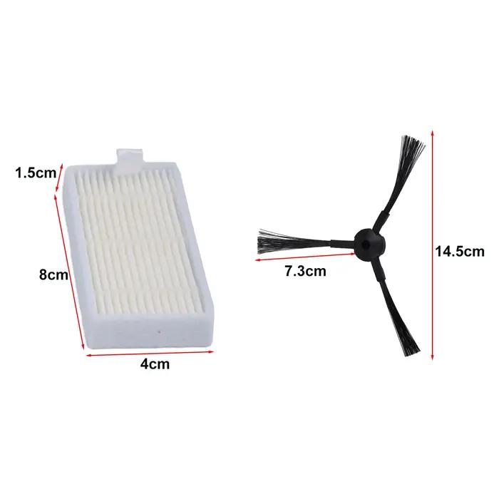 Kit d'aspirateur pour Medion MD 18500 /18600 /MD18501/MD16192, filtre, brosse latérale, filtrage de