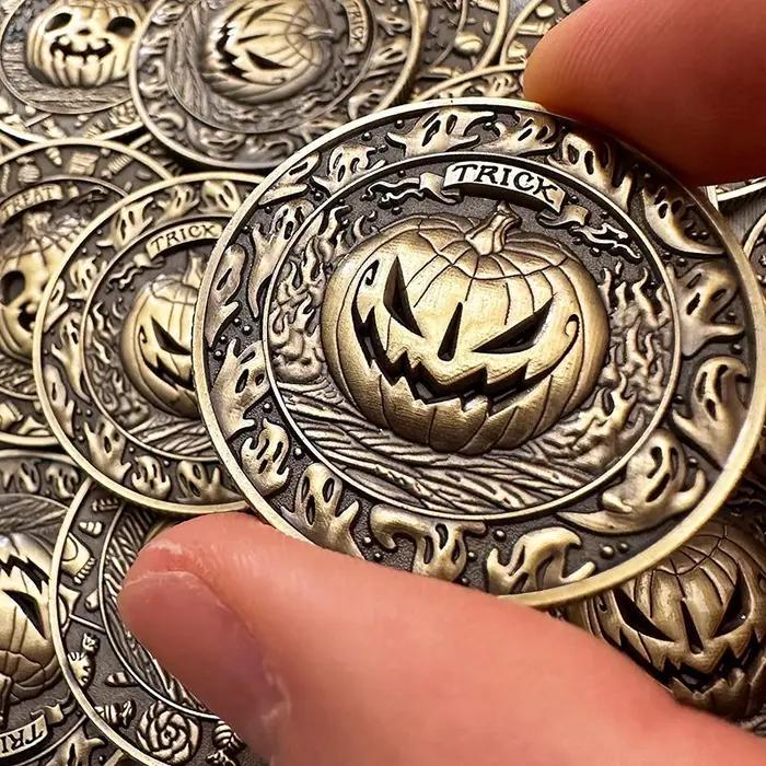 Pièces d'Halloween avec Citrouilles, Décorations de ix, Cadeaux