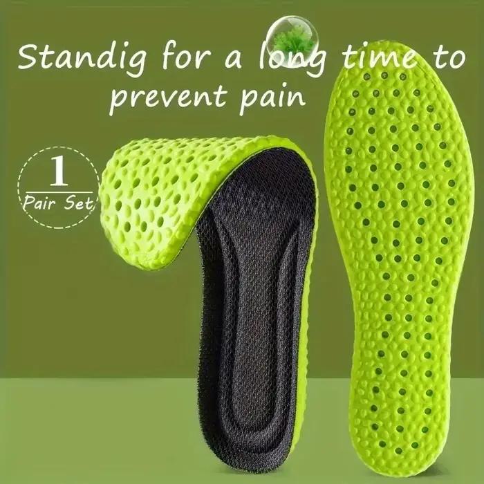 1 paire de semelles intérieures de Sport pour course à pied plat, modèles orthopédiques de fasciite plantaire pour hommes et femmes, Support de voûte plantaire, baskets, coussinets de chaussures