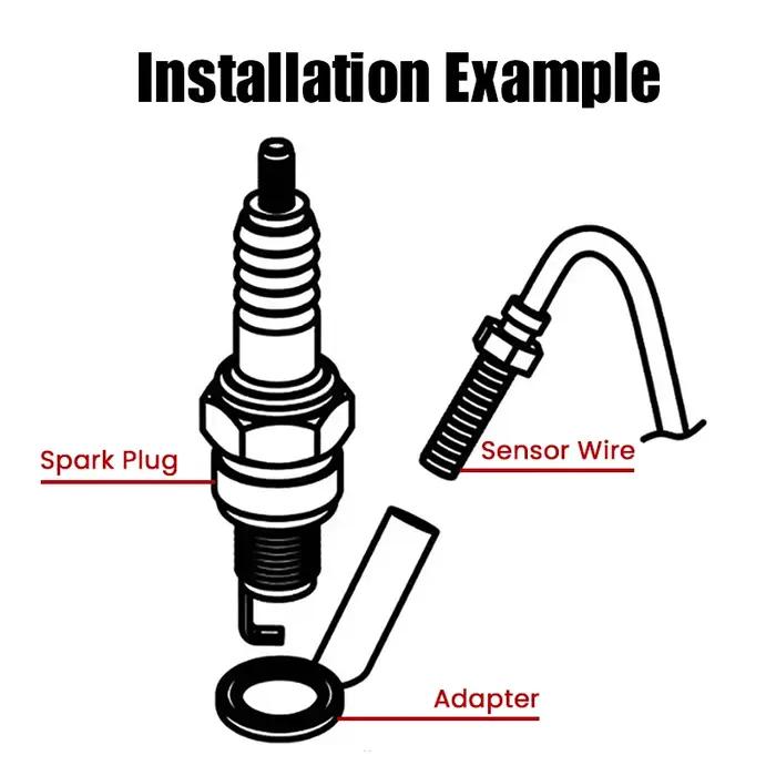 Capteur de température de culasse de moto, thermomètre pour nmax125, XPrévention 250, 300, NMAX, CB,