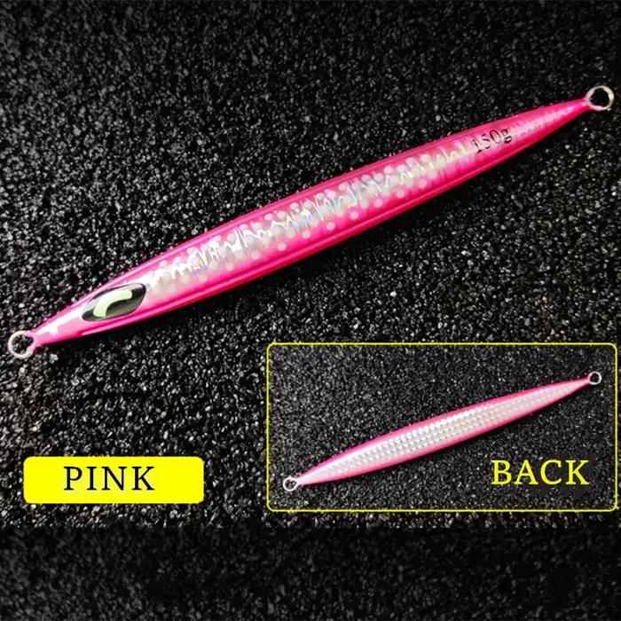 JIGGING PRO 100g 150g 200g 250g 300g Jigs métalliques pour eau salée, leurres de pêche en haute mer,