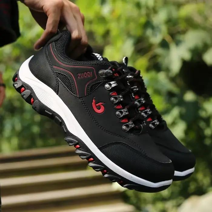 Chaussures de randonnée imperméables en synthétique pour hommes, baskets tactiques résistantes à l'usure pour trekking, marche et chasse occasions spéciales