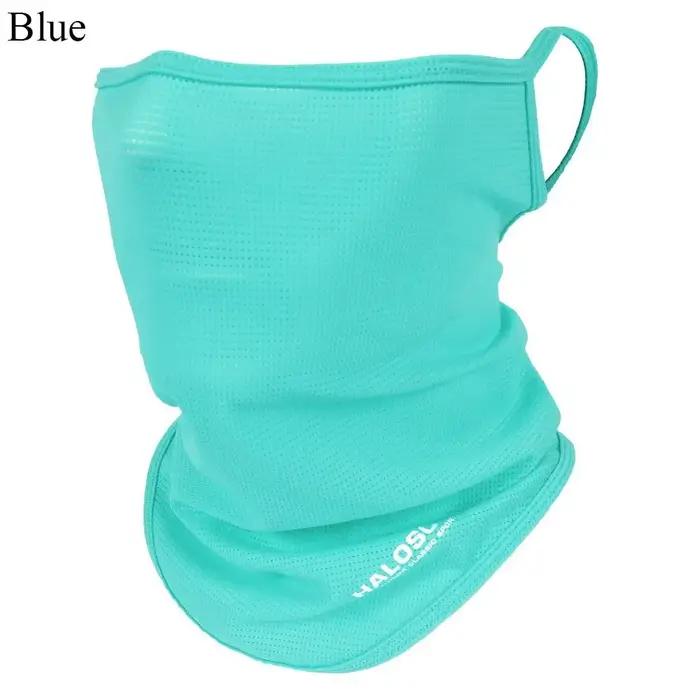 Full Face Mask Balaclava Breathable Sun UV Protection Summer Ice Silk Sun