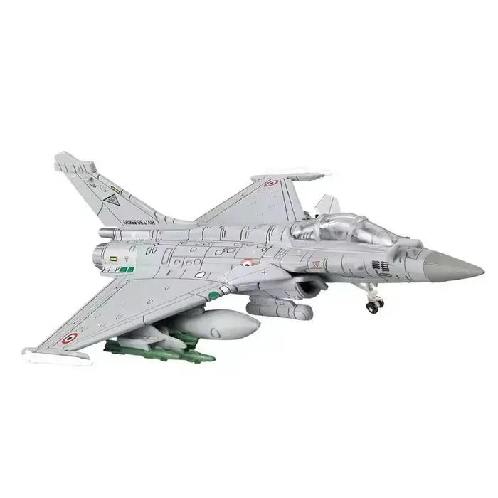 Modèle d'avion de chasse Dassault Rafale 1 72 gris clair pour collection et décoration maison patriotisme occasions spéciales enfants adultes
