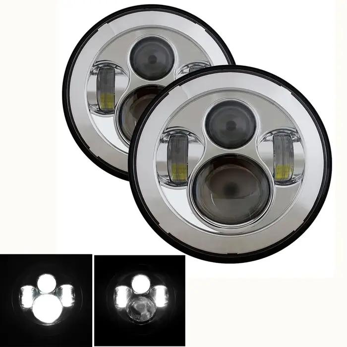 Fit 90-97 Mazda ata MiMX-5 MX5 Voiture 7 pouces Led sauna lumière ronde Angel Eyes Halo avant DRL lumières pour Land