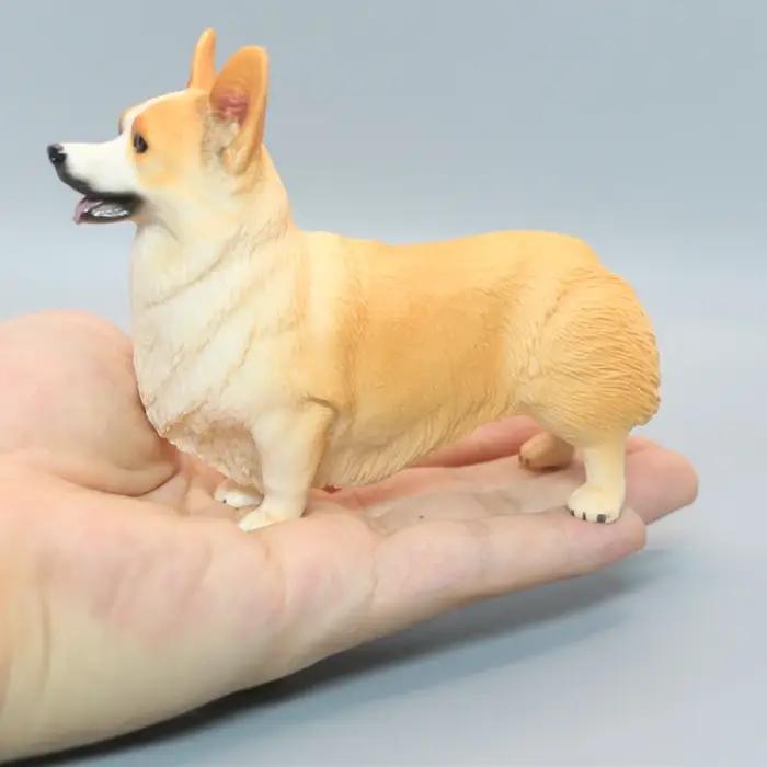 Figurines d'action miniatures pour animaux de compagnie, chien Schnauzer, bouledogue français, corgi, prellux, golden retriever, samoyed, jouet pour chiot, Auckland