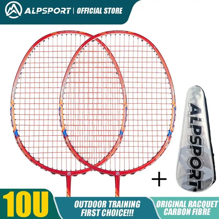 ALP GJ 10U Super léger 52g T800 arc et des flèches raquette de badminton Véritable importé Force de traction 22-30lbs