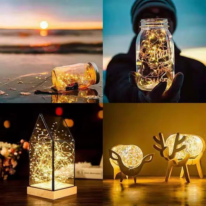 Lampe en opale pour noël, 1/2/5/10/, pour décoration artistique