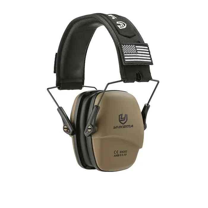Casque antibruit tactique pour tir passif en plein air, casque d'écoute Anti-bruit, Amplification du