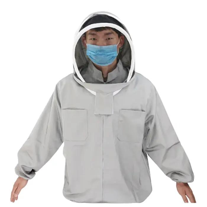 Costume pour apiculture, ensemble veste et voile, vêtements anti-abeilles, nouveau tissu, vêtements pour apiculteur, gants de protection pour abeilles, livraison gratuite