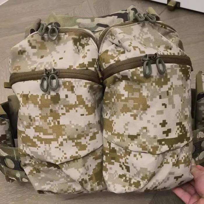 Sac de rangement divers pour système Molle vertical 12x5, équipement tactique