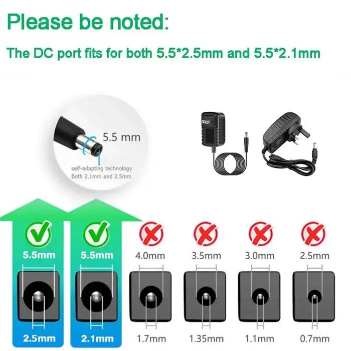 Adaptateur d'alimentation 12V DC, Transformador 220V à 12V 24V 5V, transformateur 1A 2A 3A, converti