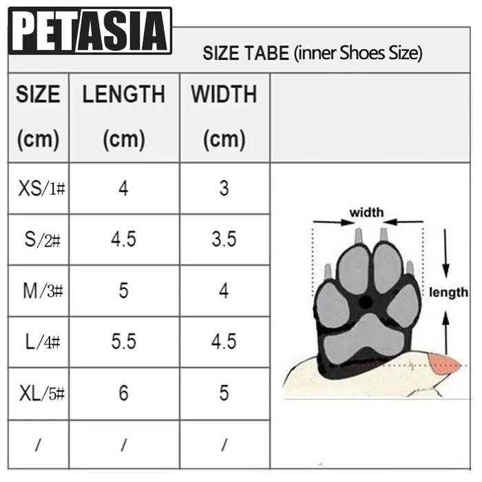 Chaussures d'hiver pour animaux de compagnie