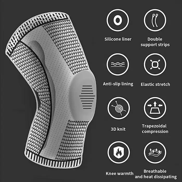 Genouillère de Sport professionnelle, 1 pièce, pour l'arthrite, Crossfit, coussinets de soutien, déc