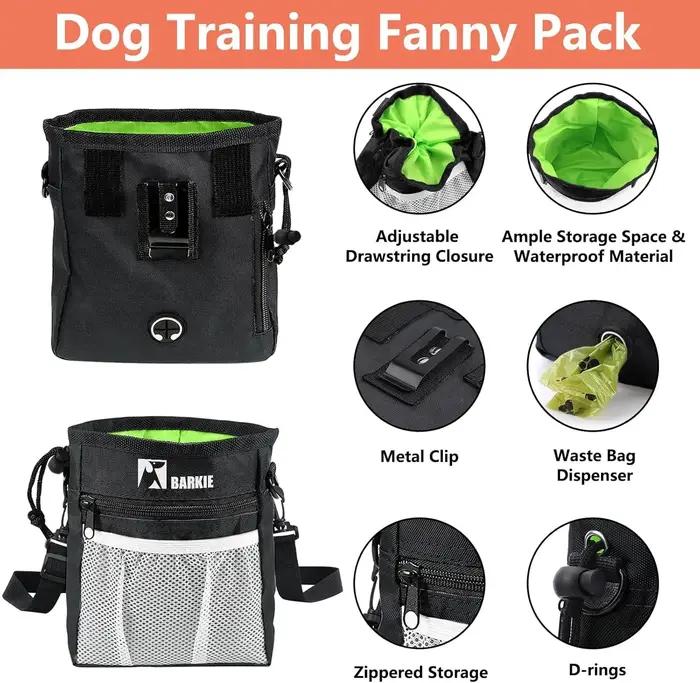 Kit d'entraînement pour chien : pochette à friandises