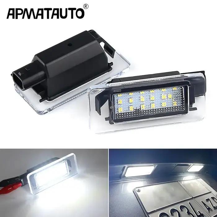 Lampe LED Canbus pour plaque d'immatriculation