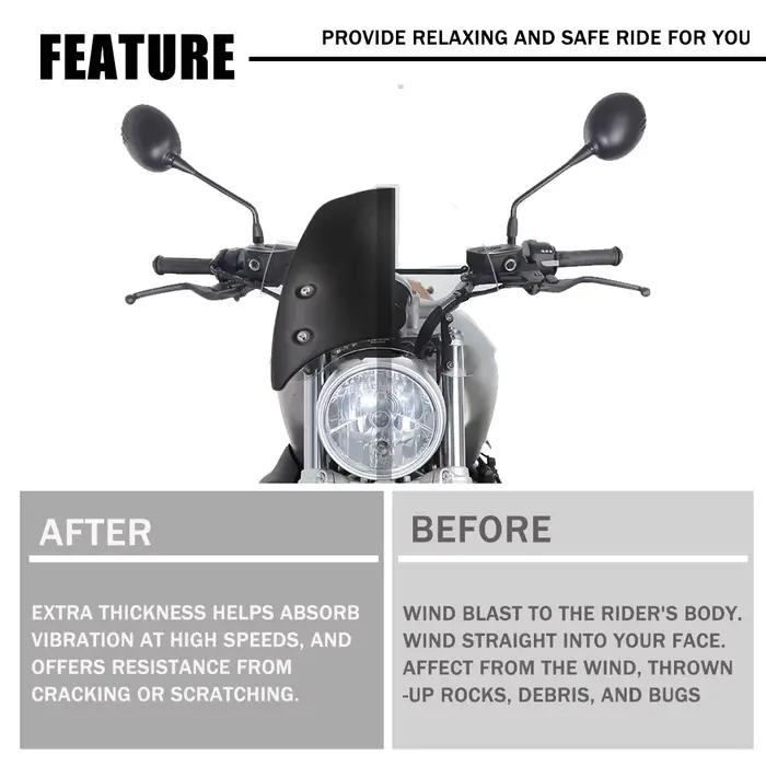 Couvercle de pare-brise pour phare de moto, pour BMW R NINE T RNINET Racer Pure Urban Scrambler, pro