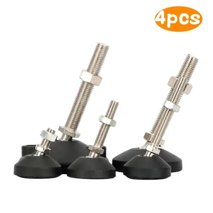 Pieds de nivellement de meubles réglables, Joint universel, Base pivotante, tour articulé, coussinet