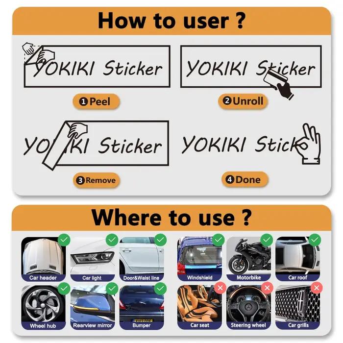Autocollant de voiture de queue mobile de chien