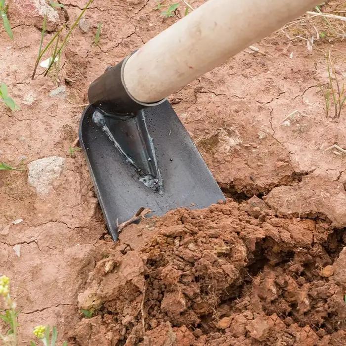 Pelle de jardin multifonctionnelle en acier durable épaissie, désherbant, jardin extérieur, livres,