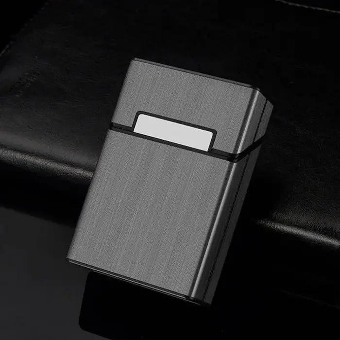 Étui à cigarettes de 20 emplacements, étanche et résistant aux chocs, compatible avec les cigarettes traditionnelles de 70 à 84 mm, porte-cigarettes