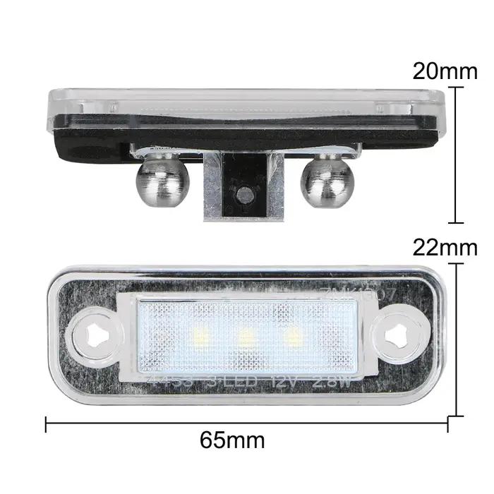 Feu de plaque d'immatriculation de voiture 12V, pour Mercedes Benz W203 W211 C219 R171 CLS SLK, feu