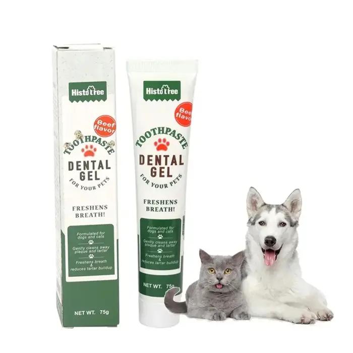 Dentifrice pour chien universel pour la santé bucco-dentaire à utiliser chez soi et chez le vétérinaire pour un sourire éclatant