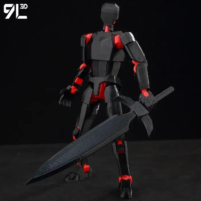 Pack d'armes 3.0 pour 9L3D Lucky13 T13 Dummy13, figurine d'action Titan13, ensemble d'extension d'armure imprimée en 3D, jouets de collection de combat