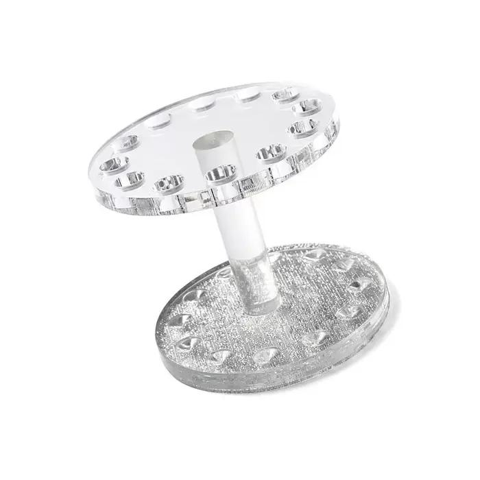 Boîte de rangement pour pinceaux à ongles, 12 trous, support pour stylo de peinture, vernis à ongles