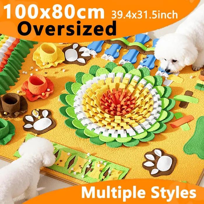 Tapis olfactif extra large 100x80cm pour chien