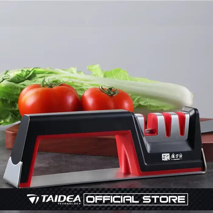 Système d'affûtage professionnel pour couteaux de cuisine GRINDER, en carbure et céramique, machine à affûter les couteaux TAIDEA