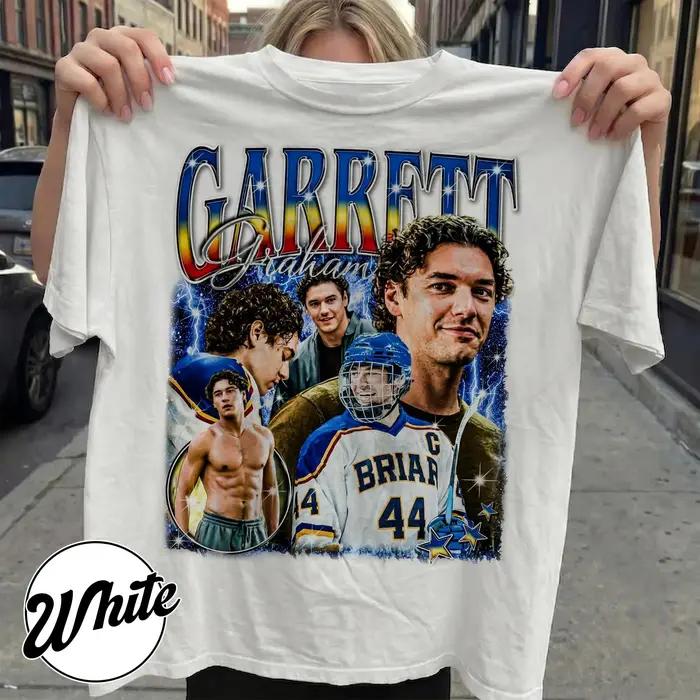T-shirt Garrett Graham de la série Off Campus en coton, style vintage, court et confortable pour hommes et femmes occasions spéciales