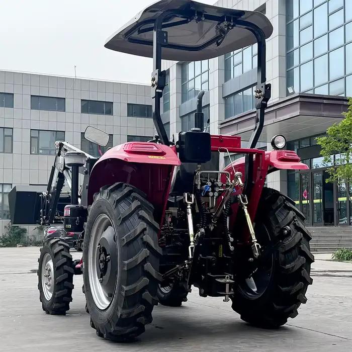 Tracteur Agricole à Quatre Roues Motrices 50HP Polyvalent Certification Euro 5 CE EPA Occasions Spéciales Agriculture Fermes Travaux Paysagers